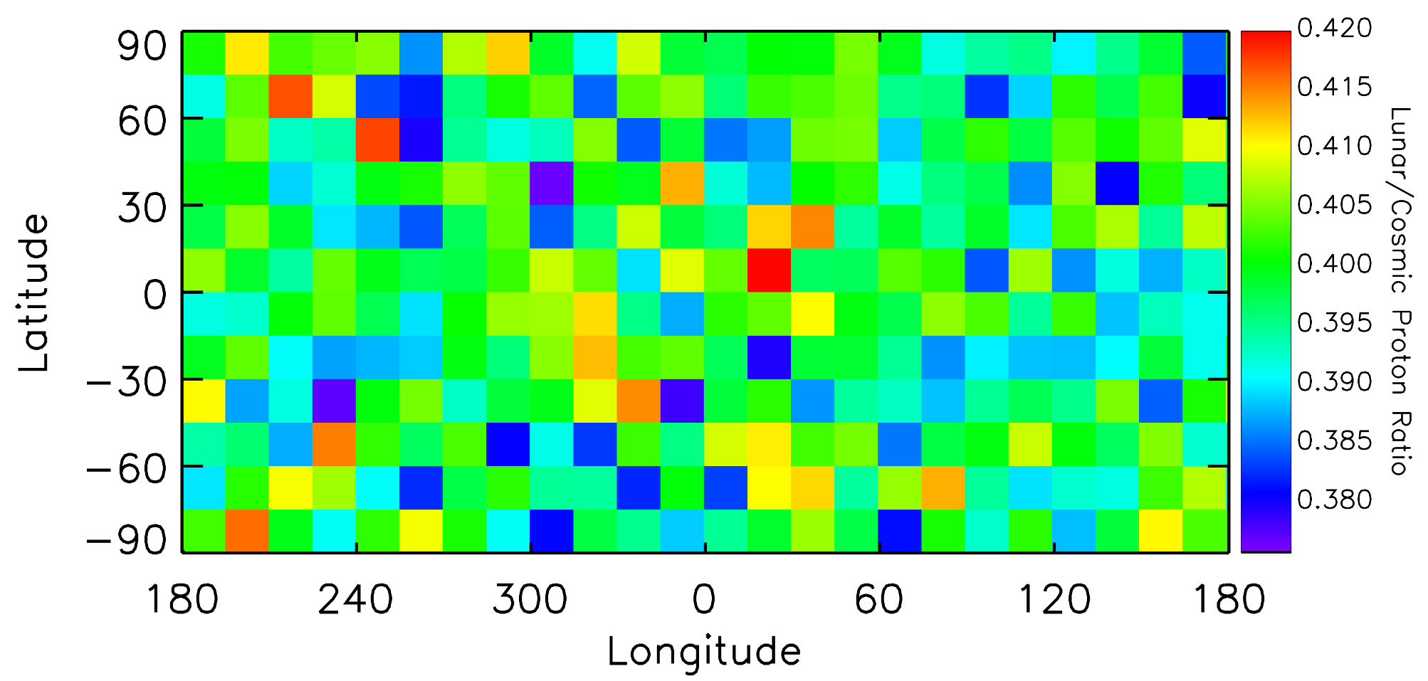 CRaTER Data Products - Albedo Map